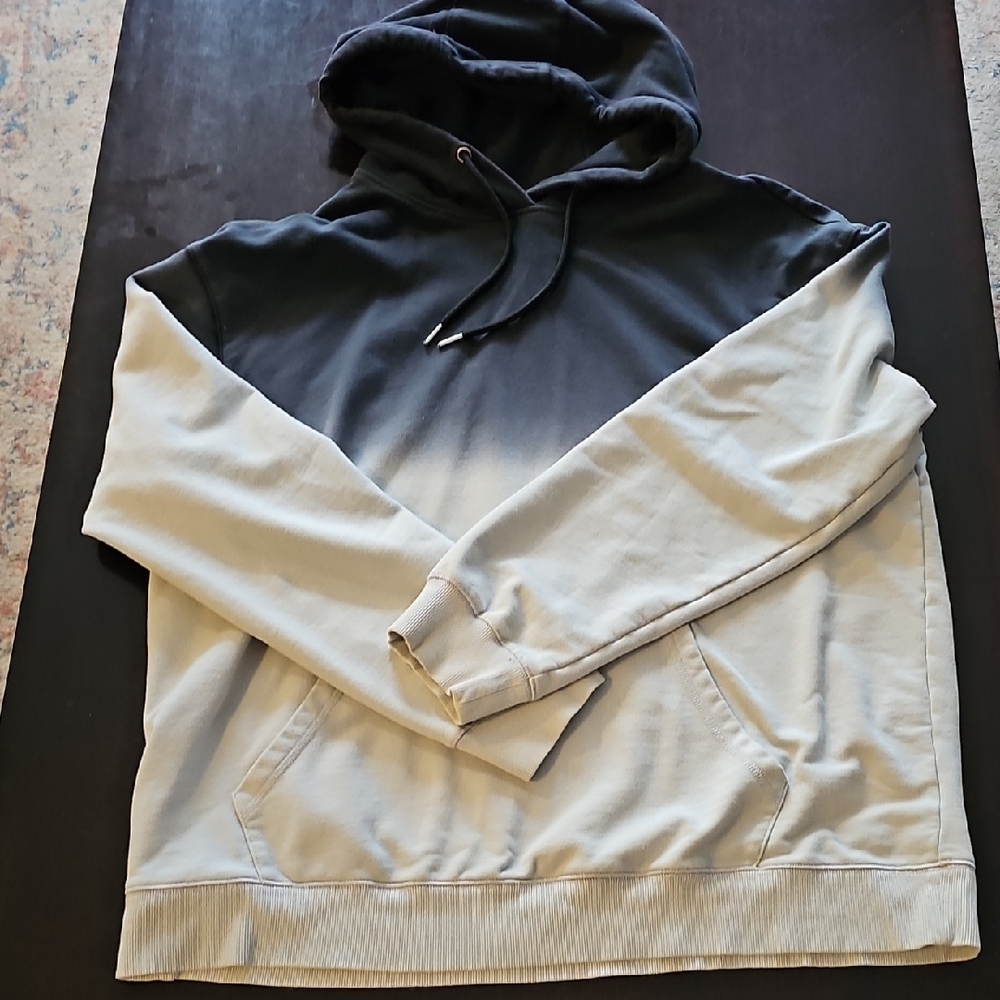 Original Use Black and Gray Ombre Hoodie